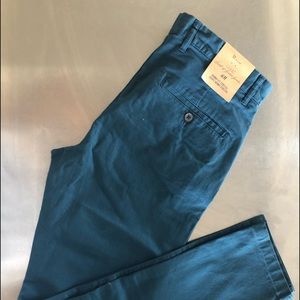 H&M Blue Skinny Stretch Pants